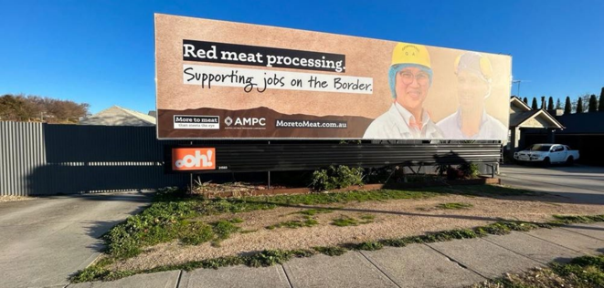 Albury billboard